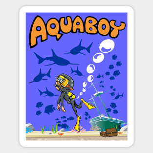 Aquaboy - Deep Blue Sea Adventure Sticker